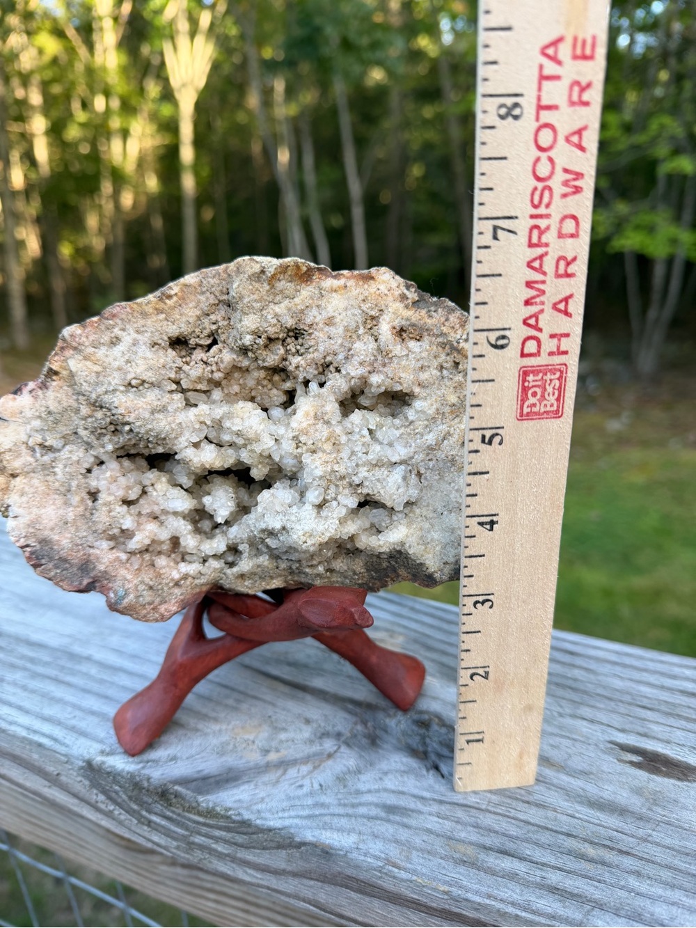 Large Druzy Crystal Geode - Picture 2 of 10